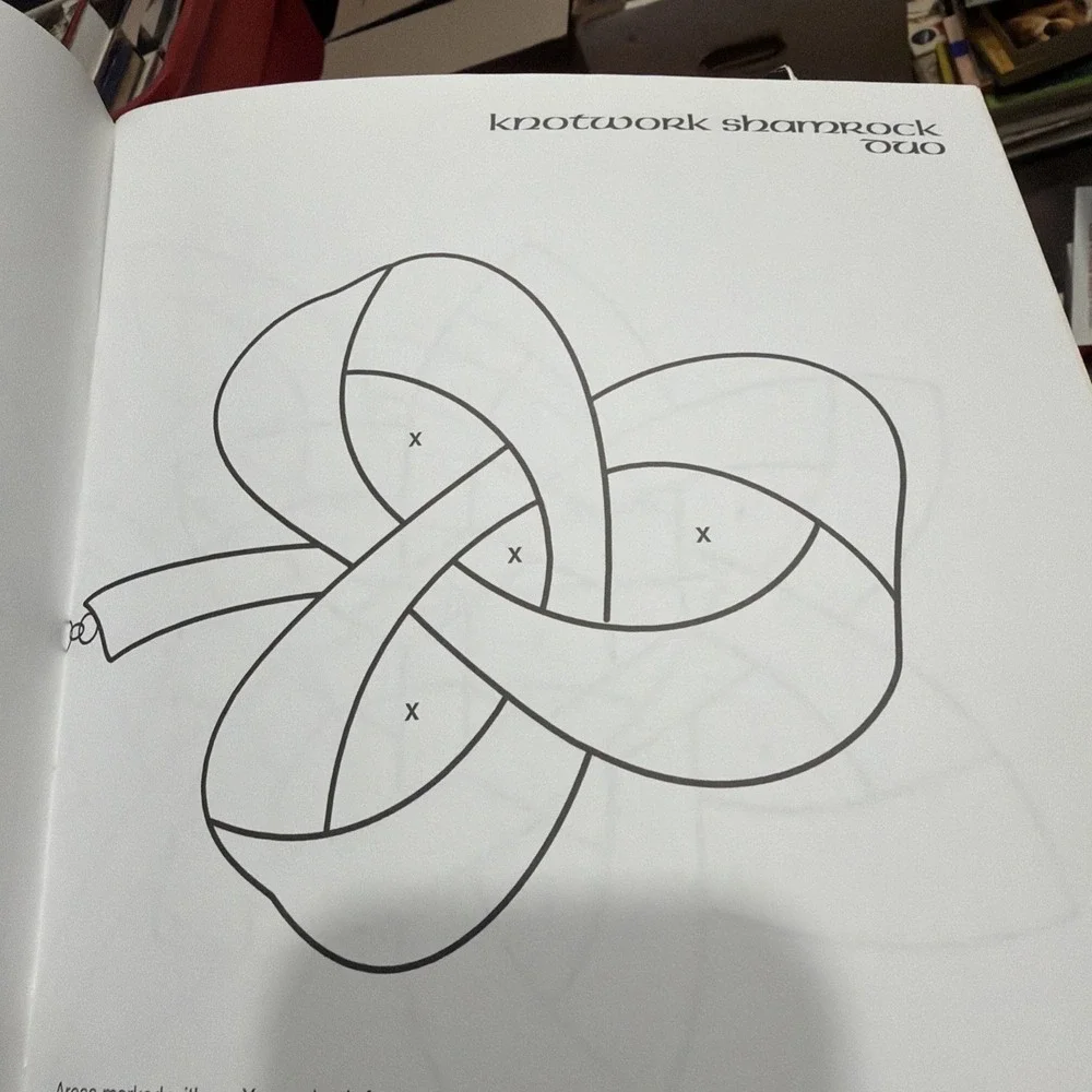 CELTIC KNOTWORK AND OTHER DESIGNS FOR STAINED GLASS By Rachel Cecere
